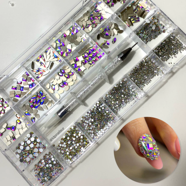 Caja de Cristales + Katana – LDP Nails Norte